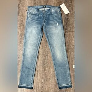 Light Blue Distressed Jeans